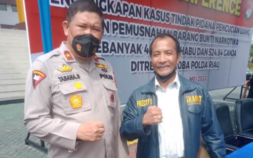 Granat Riau Apresiasi Polda Riau Ungkap TPPU Narkoba