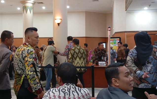 Pelantikan Anggota DPRD Riau 2024-2029, Ruang Paripurna Dijaga Ketat