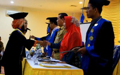 STAI Tuanku Tambusai Rohul Wisuda 69 Mahasiswa