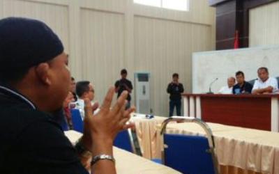 Tagih Hutang, Belasan Rekanan Ngamuk di Kantor Bupati Meranti