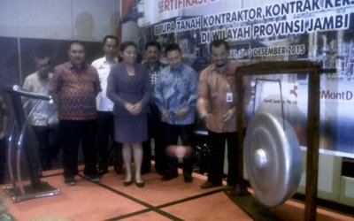 Kontraktor Hulu Migas Di Provinsi Jambi Bukan Pemilik Tanah Negara.