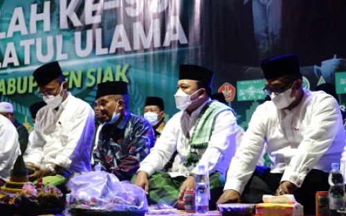 Wabup Hadiri Peringatan Harlah ke-96 NU PCNU Kab. Siak