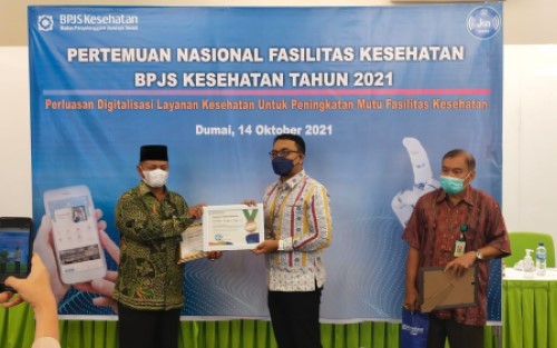 RSUD Siak Raih Penghargaan dari BPJS Kesehatan