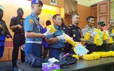 BC Dumai Tangkap 27 Kg Shabu dan 20 Ribuan Ekstasi 