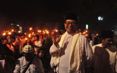 Kemeriahan Pawai Obor Sambut 1 Muharram di Jambi