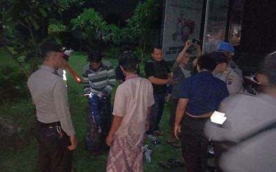 Antisipasi C3, Polsek Rajeg Operasi Cipta Kondisi