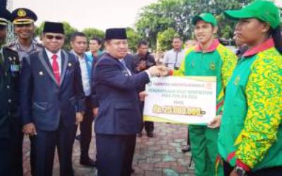 Muhammad dan Amril Terlihat Kompak di Hari Sumpah Pemuda