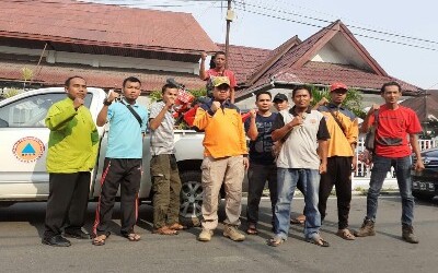 BPBD Rohil Fokus Padamkan Karhutla di Dua Wilayah Ini  