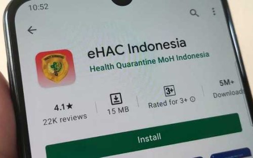 Data E-HAC Kemenkes Bocor, Aplikasi Dihapus