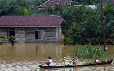 Sejumlah Daerah di Kampar Riau Terendam Banjir