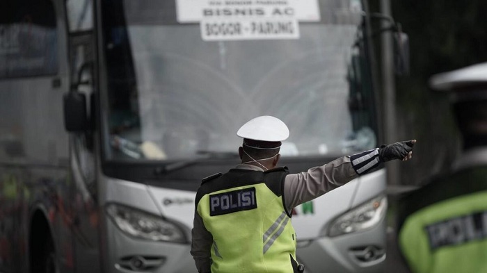 Polresta Tangerang Putar Balik 73 Kendaraan Hari Ke-38