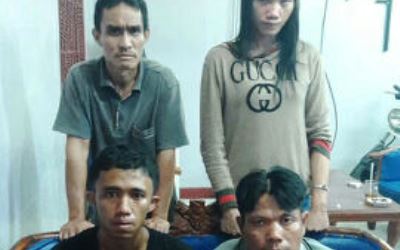 Diduga Pesta Shabu, 4 Warga Ditangkap Polisi