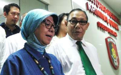 Mantan Istri Mario Teguh Jalani Pemeriksaan Polisi 