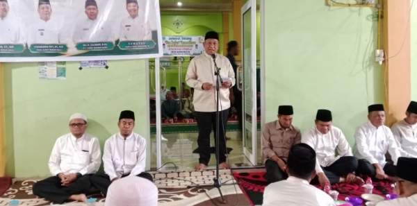 Safari Ramadan Ketiga, Bupati Rohul Pastikan Kelanjutan Jalan 600 Meter di Karya Mulya