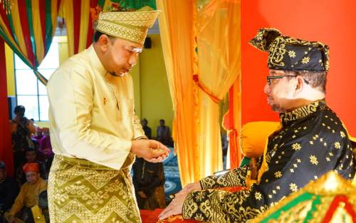 Salim Segaf Al Jufri Resmi bergelar Datuk Maulana Sukma Jaya