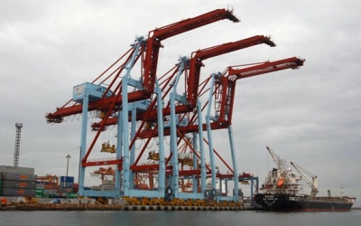 Jokowi Resmikan Terminal Peti Kemas Kalibaru Tanjung Priok