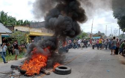 Warga Sumut Blokir Jalan, Pungli Tewas di Tangan Polisi