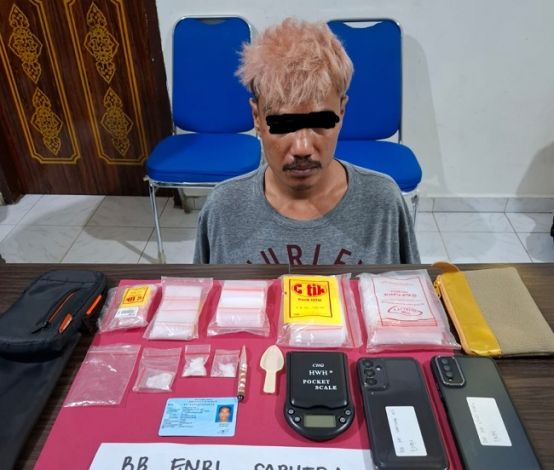 Pengedar Sabu di Pekanbaru Berhasil Diringkus Polda Riau