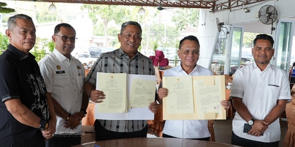 Anton–Bistamam Kompak Bangun Jembatan di Perbatasan Wujudkan Akses Penghubung Duo Rokan