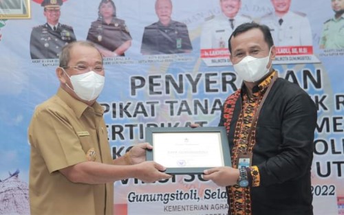 Pemko Gununggsitoli, Pertama dan Tercepat Salurkan DAK Fisik