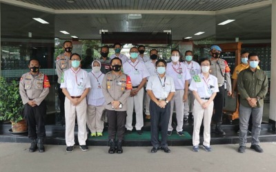 Kapolresta Tangerang Cek Pelaksanaan Prokes di PT. Pemi