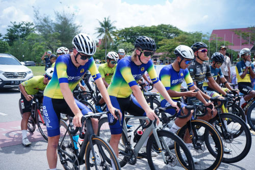 Tour de Siak 2023, Bupati Siak Lepaskan 64 Raider Balap Sepeda