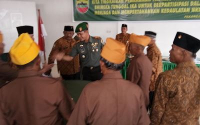 Makdim 0301/Pekanbaru Gelar Acara Kosmos