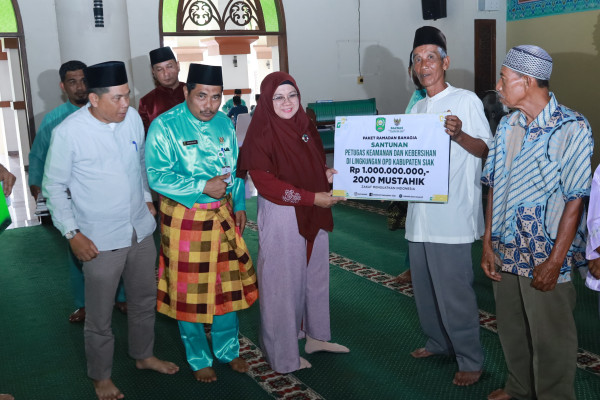 Bupati Siak : Gerakan Berzakat Upaya Perkuat Kepedulian Sosial