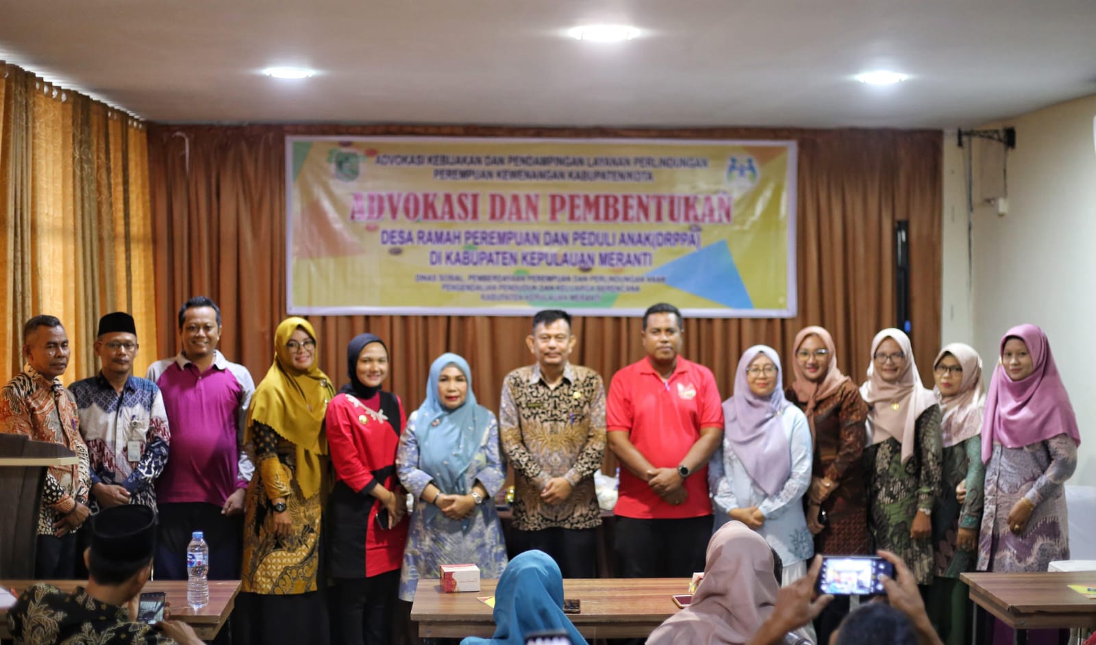 Pemkab Meranti Launching Dan Taja Advokasi Pembentukan Desa Ramah Perempuan Dan Peduli Anak