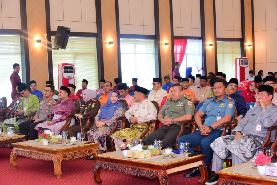 Bupati Bengkalis Ikuti Sidang Tahunan MPR RI, Dukung Pesan Persatuan Presiden