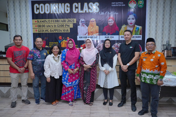 Bapparida Siak Gelar Cooking Class Bersama Chef Icha Pekanbaru