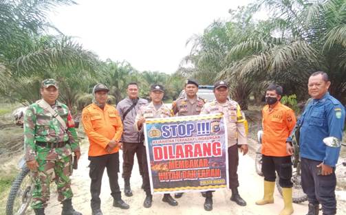 Antisipasi Karhutla, Polisi Gelar Patroli Gabungan TNI & BPBD