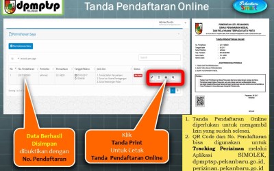 Masyarakat Bisa Urus Perizinan di DPM-PTSP Secara Online