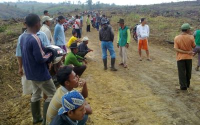 Gusur Tanaman Warga, Bupati Inhu Surati PT CSS