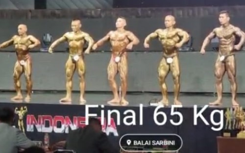 Agus Kuswanto dari Riau Juara Kedua Mr Indonesia