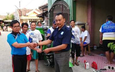 Desa Babadan Terima Bantuan Motor Pengangkut Sampah