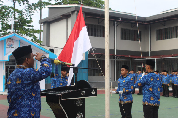 Lapas Bengkalis Gelar Upacara Peringatan Sumpah Pemuda ke-97