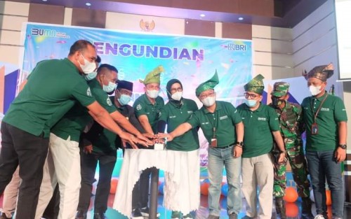 Bupati Meranti Hadiri Pengundian Panen Hadiah Simpedes