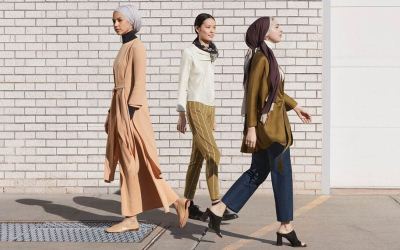 Koleksi Busana Muslim Terbaru Hana Tajima Simple Tetap Stylish