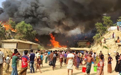 Kamp Pengungsi Rohingya Terbar, Lima Anak Tewas