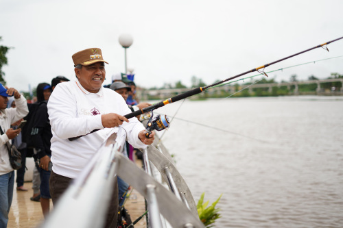 Lomba Mancing FSS Dorongan Lestarikan Ekosistem Sungai Siak