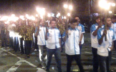 Pawai Obor Sambut 17 Agustus Diikuti Ribuan Peserta
