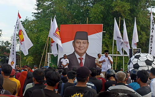 Ribuan Massa Hadiri Pembukaan Prabowo Cup Ponorogo