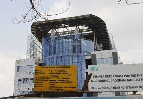 Kasus Dugaan Mark Up Pembangunan Gedung PU Riau Dilaporkan ke Kejati