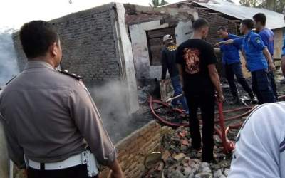 Rumah Terbakar, 5 Anak di Rohul Tewas 