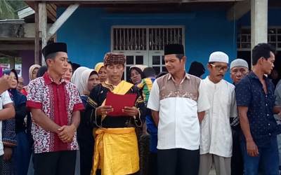 Persukuan Piliang Kampar Riau Dukung Jokowi