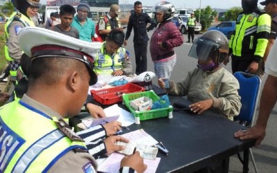 Operasi Zebra di Kepri, 109 Kendaraan Ditilang 