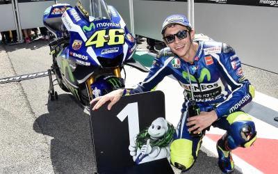 MotoGP Italia, Rossi Start Terdepan