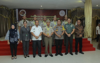 Badan Pertanahan Asahan Deklarasikan Zona Bebas Korupsi