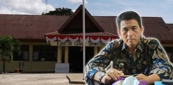 Terkait Pemberhentian Sekdes, Camat Tambusai Hardik Wartawan